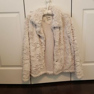 Faux Fir Cream Jacket